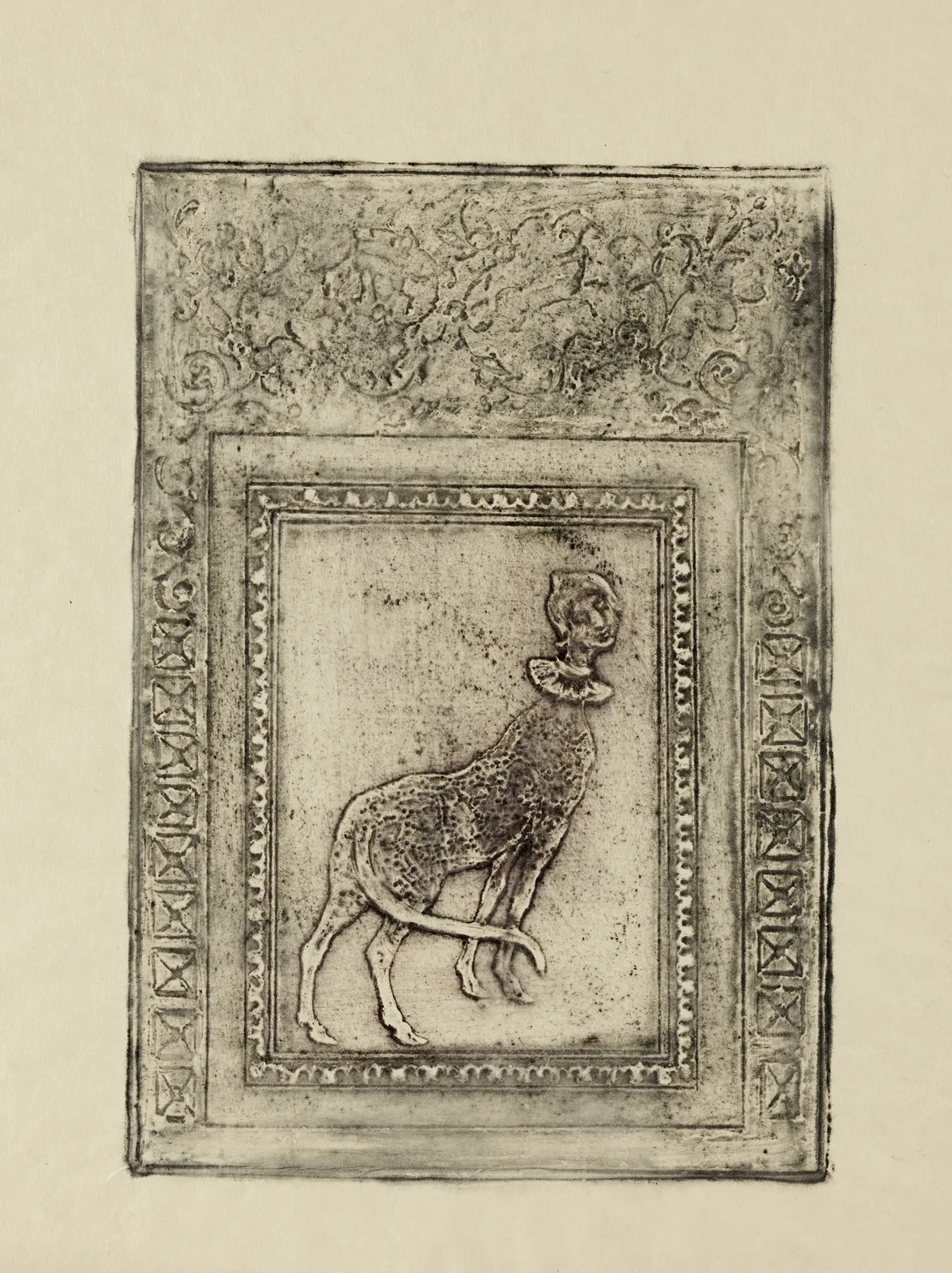 A la Persane (Femme chatte) av Pierre Roche