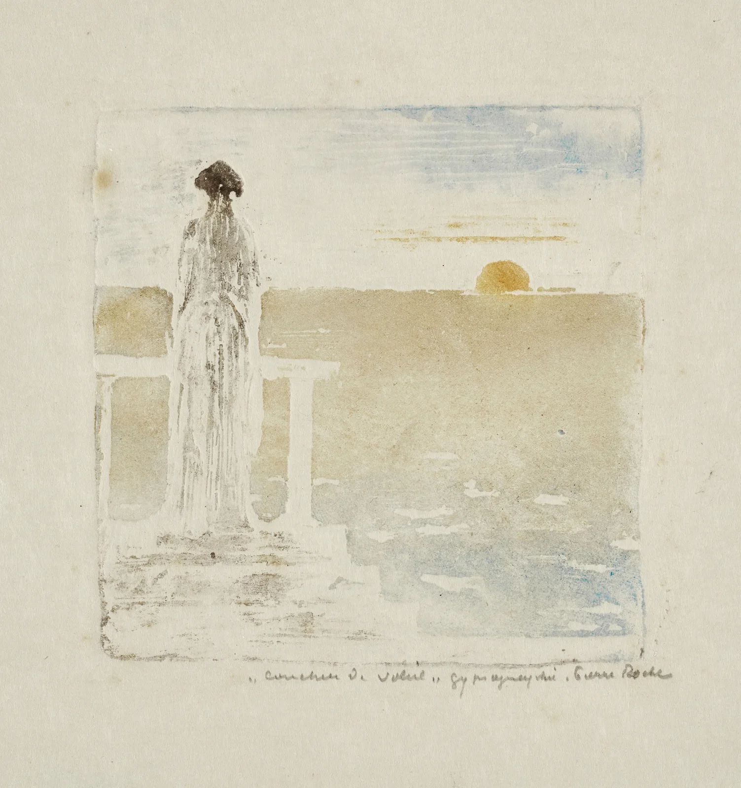 Coucher de soleil av Pierre Roche