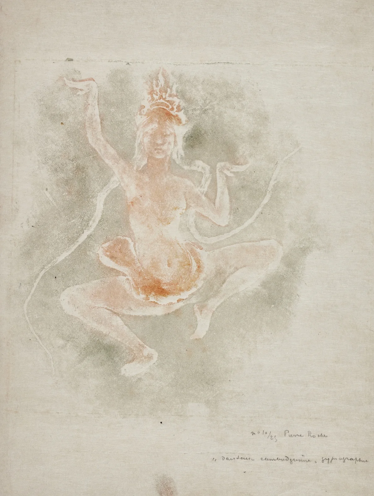 Danseuse cambodgienne av Pierre Roche