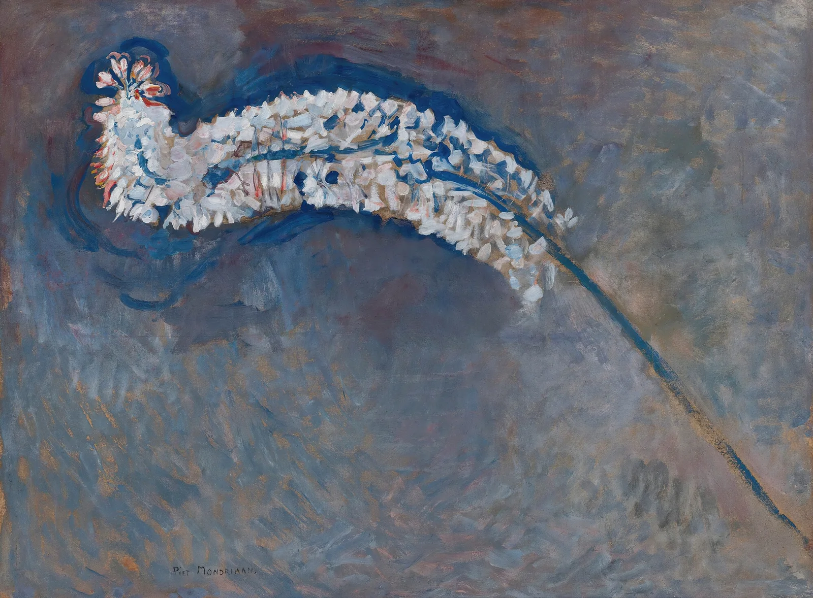 Foxtail Lily av Piet Mondrian