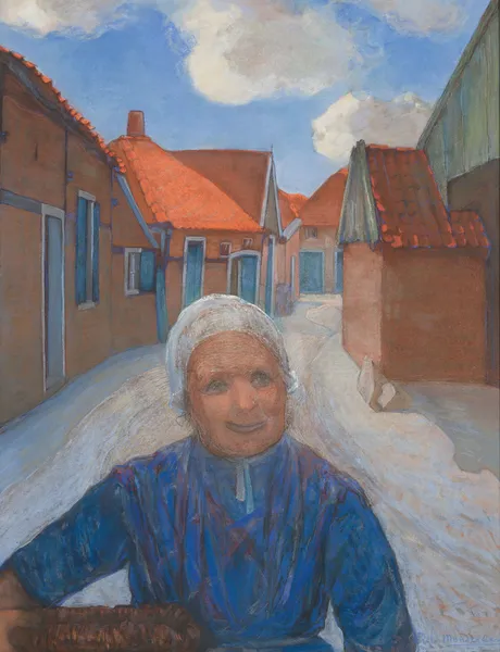 Op de Lappenbrink te Winterswijk av Piet Mondrian