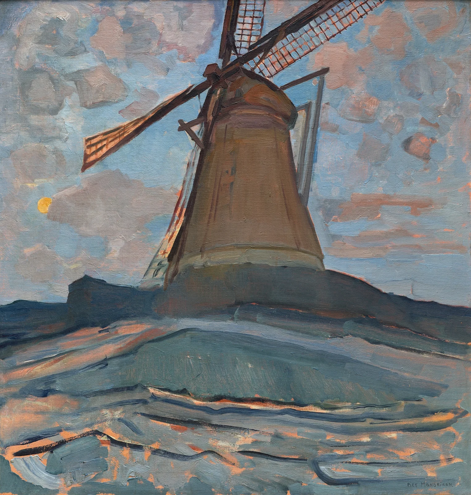 Windmill av Piet Mondrian