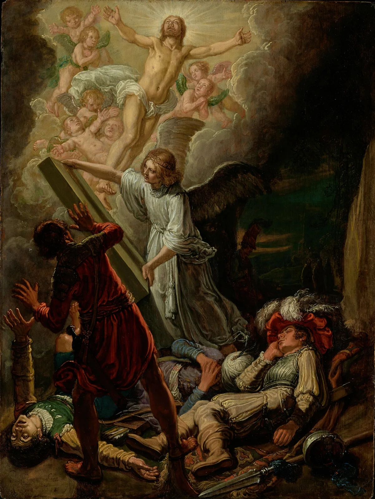 The Resurrection av Pieter Lastman