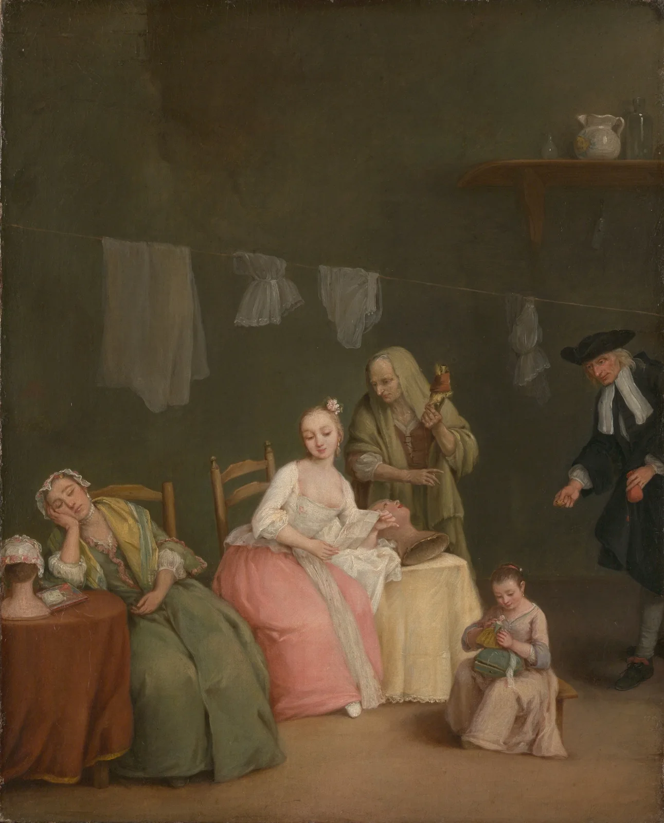 The Letter av Pietro Longhi