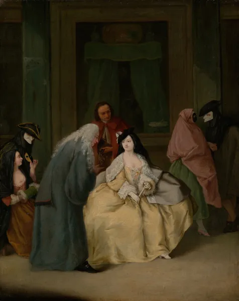 The Meeting av Pietro Longhi