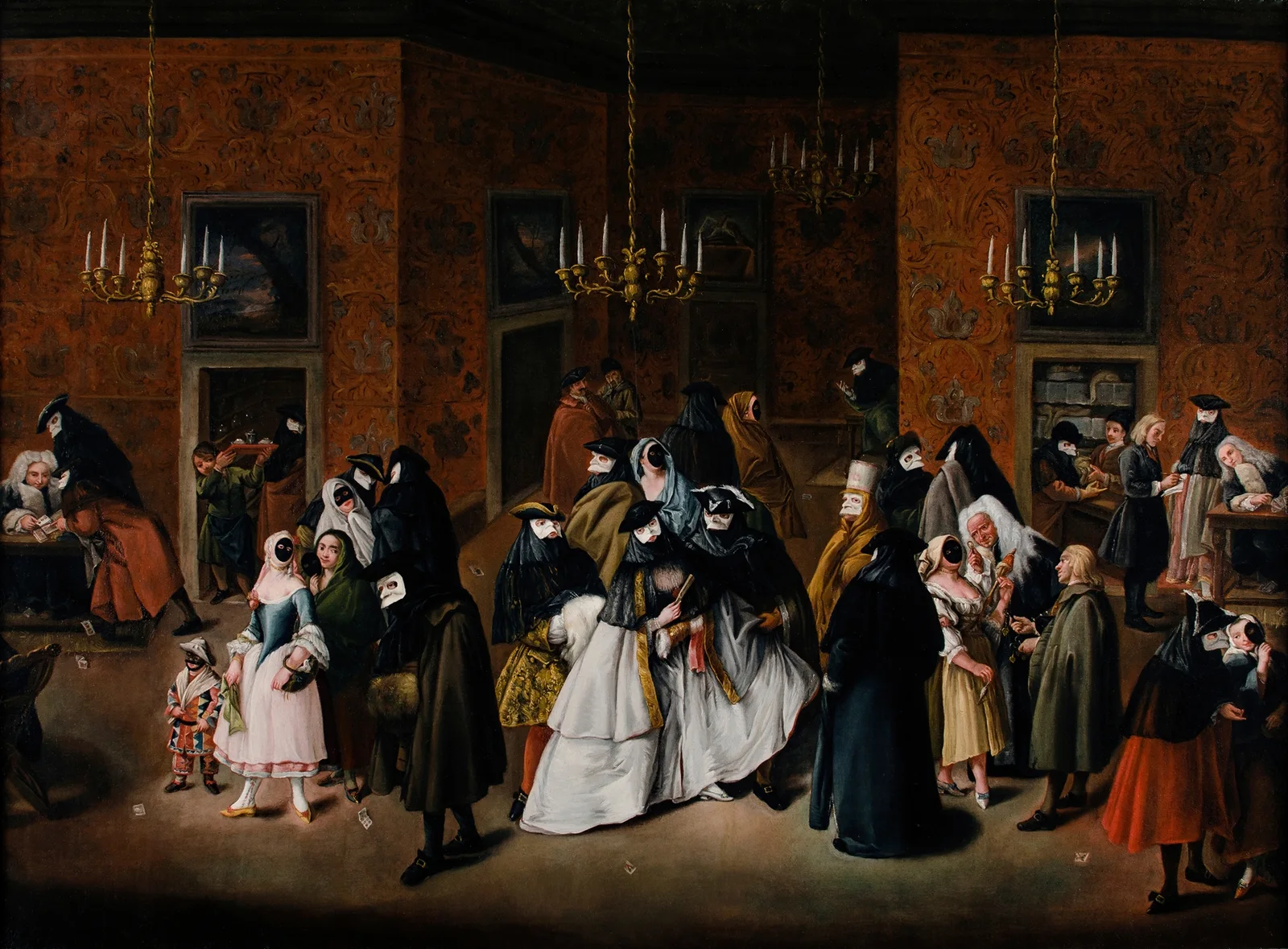 The Ridotto av Pietro Longhi