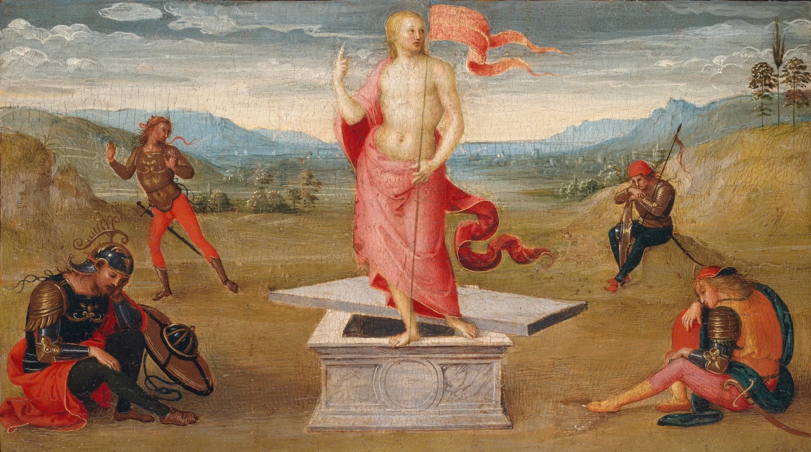 The Resurrection av Pietro Perugino