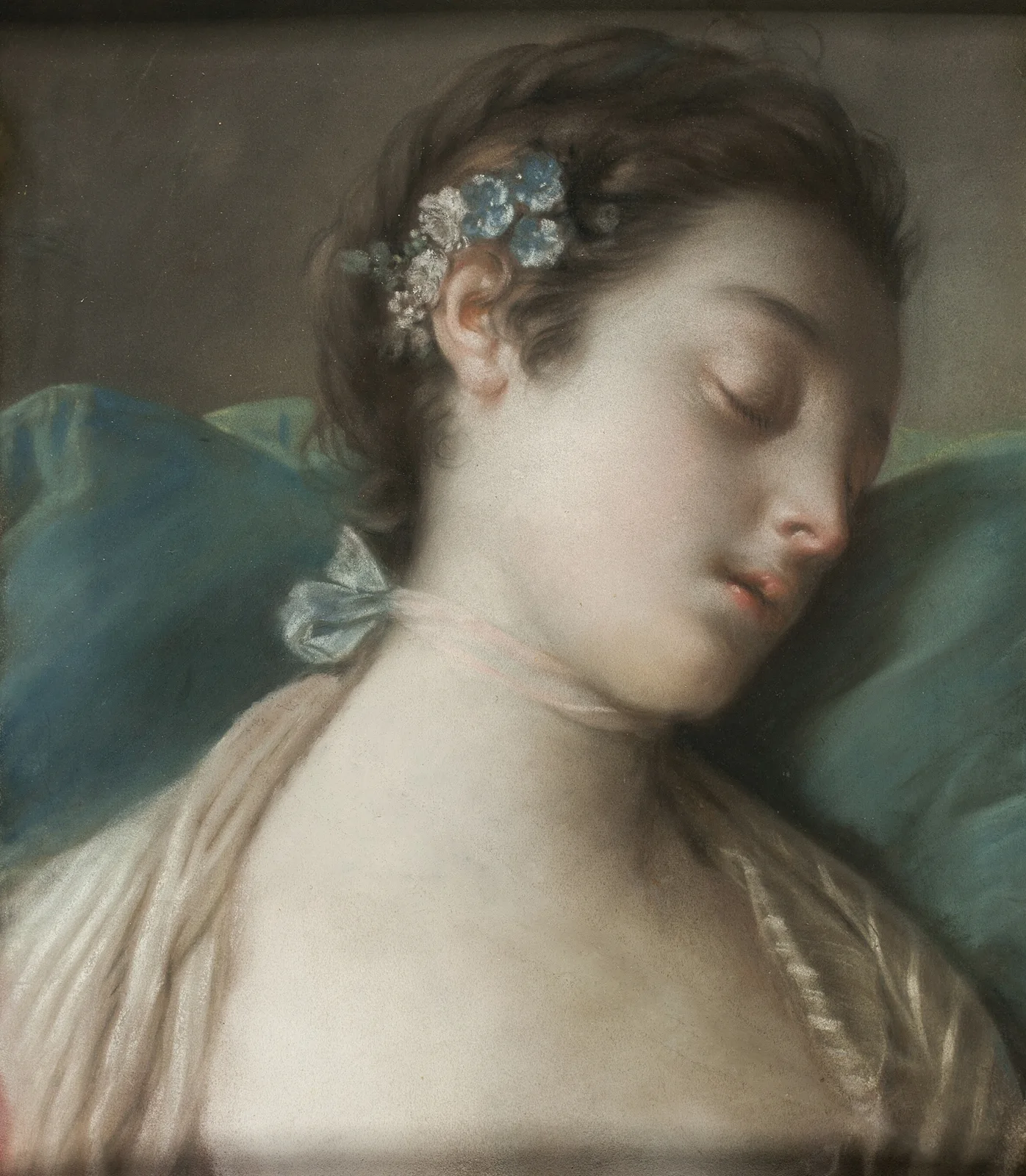 Sleeping Girl av Pietro Rotari