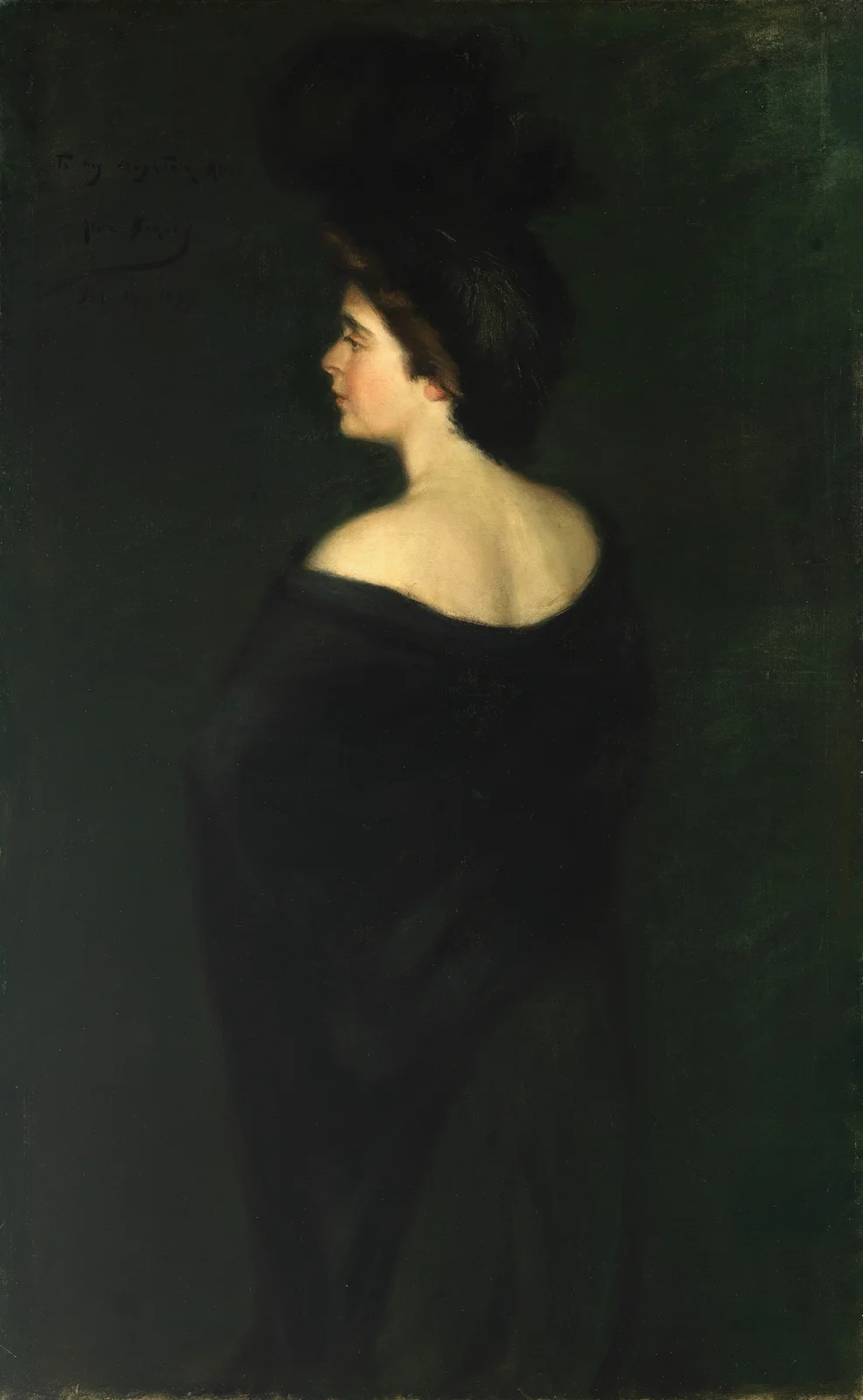 Laura in Blacks av Alice Pike Barney