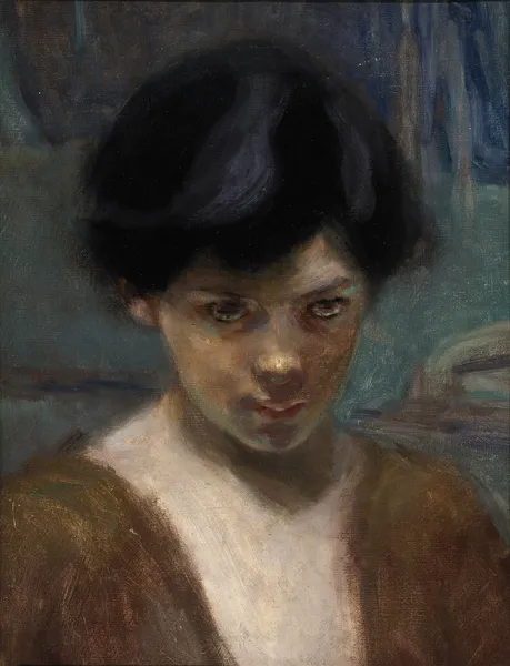 Study Head of a Boy av Alice Pike Barney