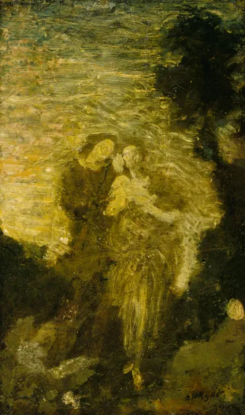 Florizel and Perdita (by 1887) av Albert Pinkham Ryder