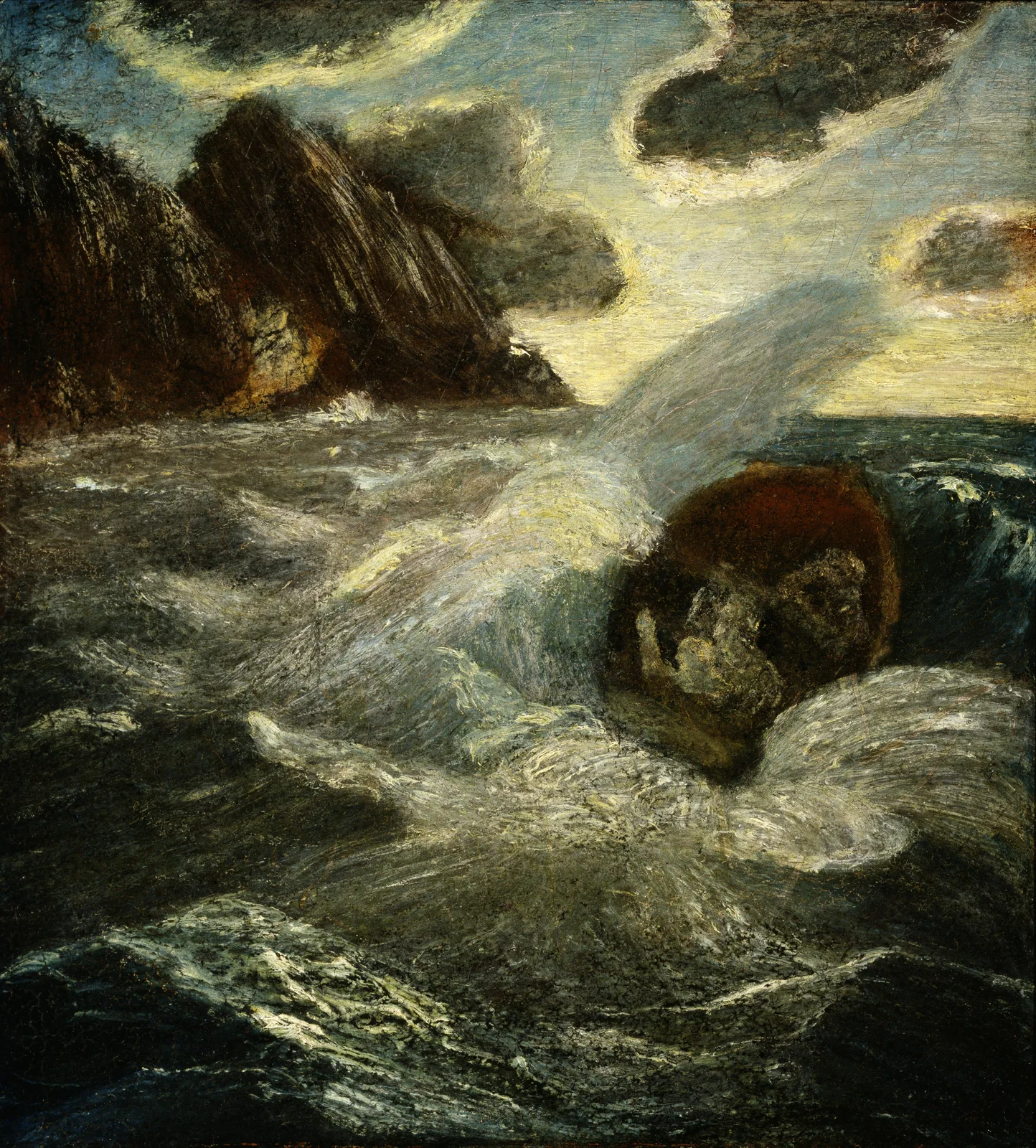 Lord Ullin’s Daughter av Albert Pinkham Ryder