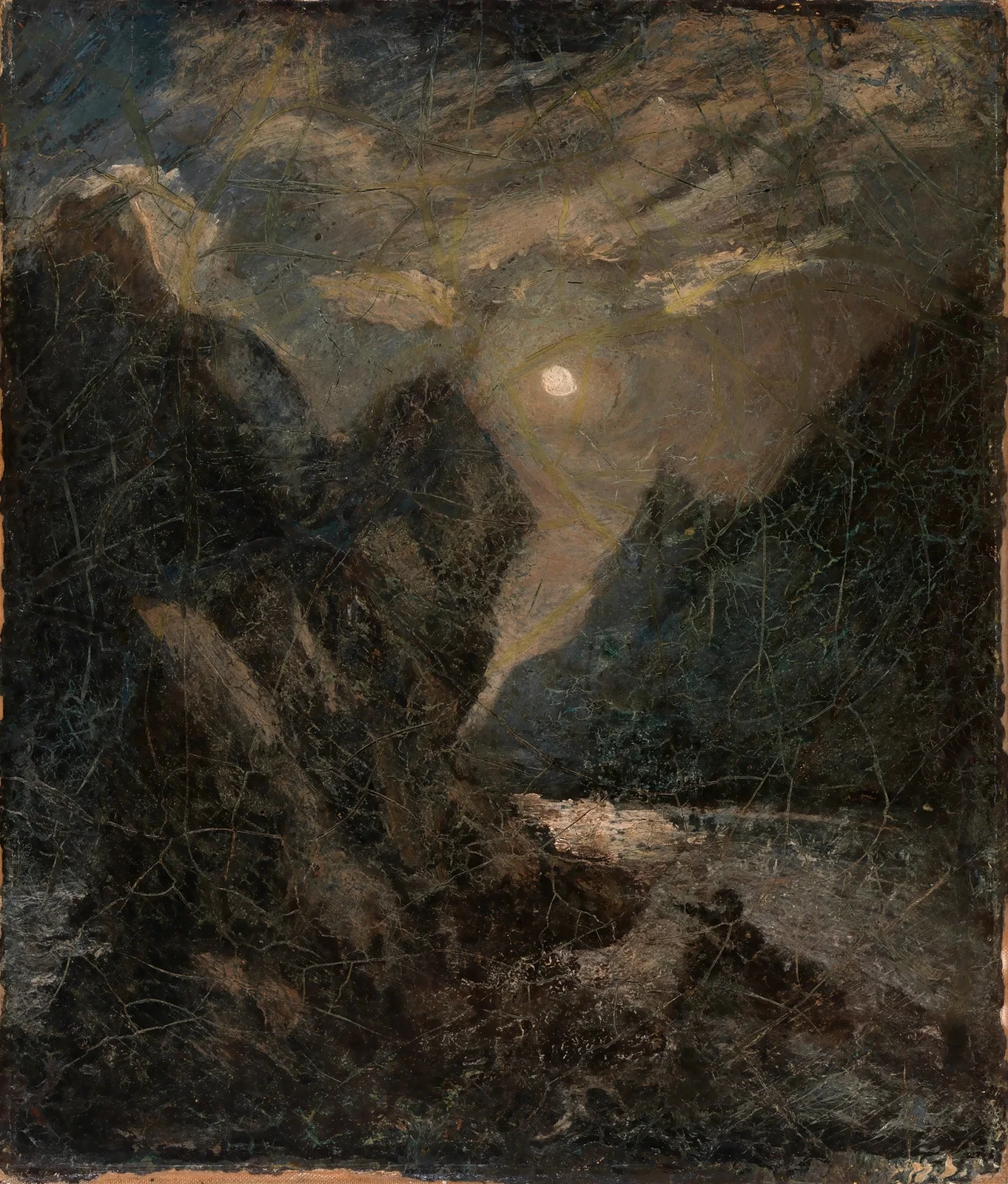 The Lorelei av Albert Pinkham Ryder
