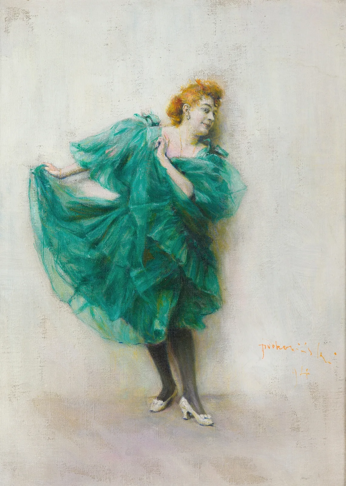 A Dancer av Władysław Podkowiński