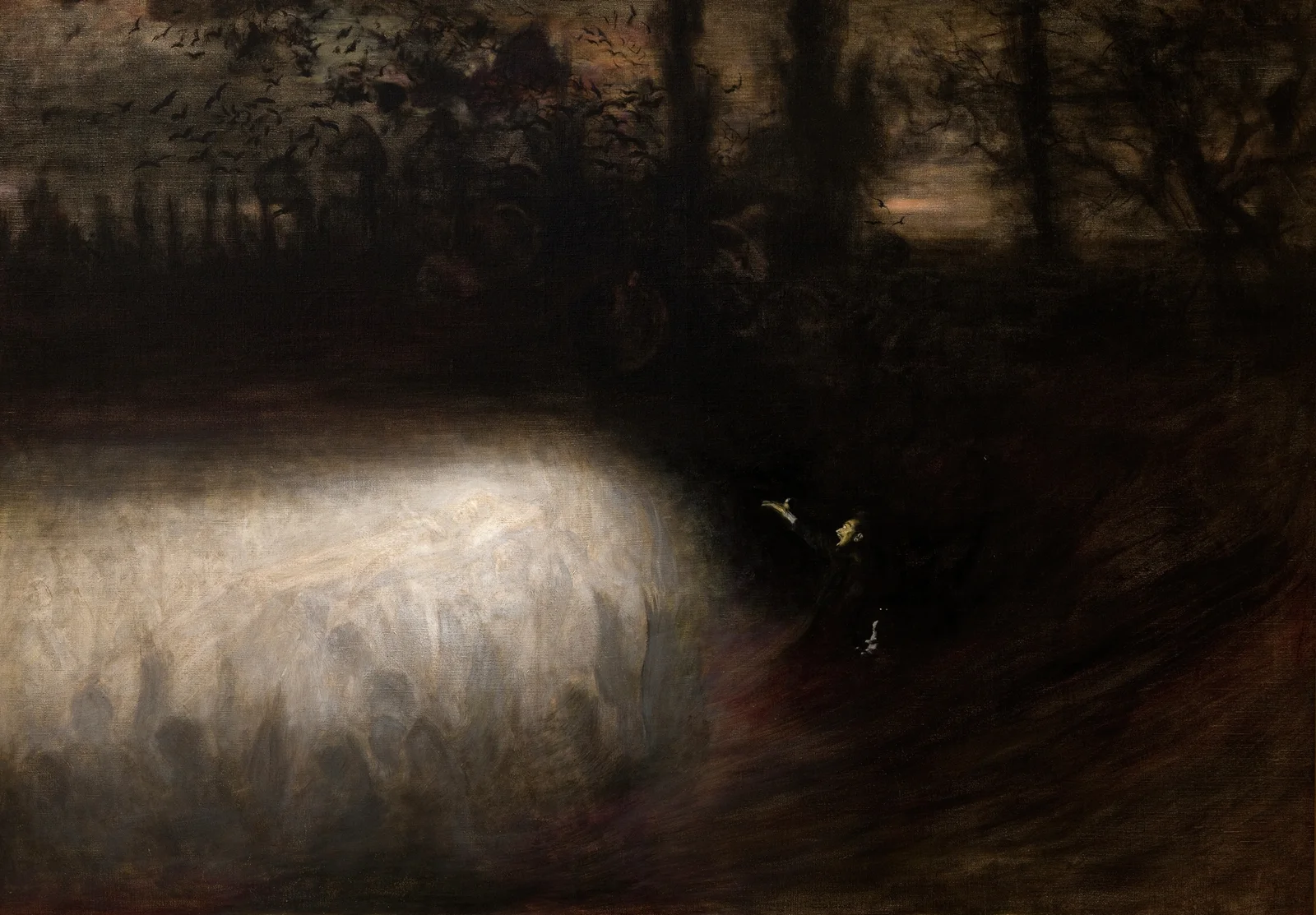 Funeral March av Władysław Podkowiński