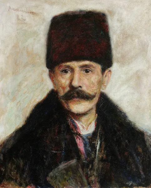 Portrait of Ostaszewski av Władysław Podkowiński