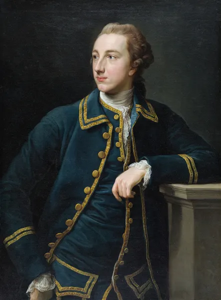 Portrait of a Man in a Green Suit av Pompeo Batoni