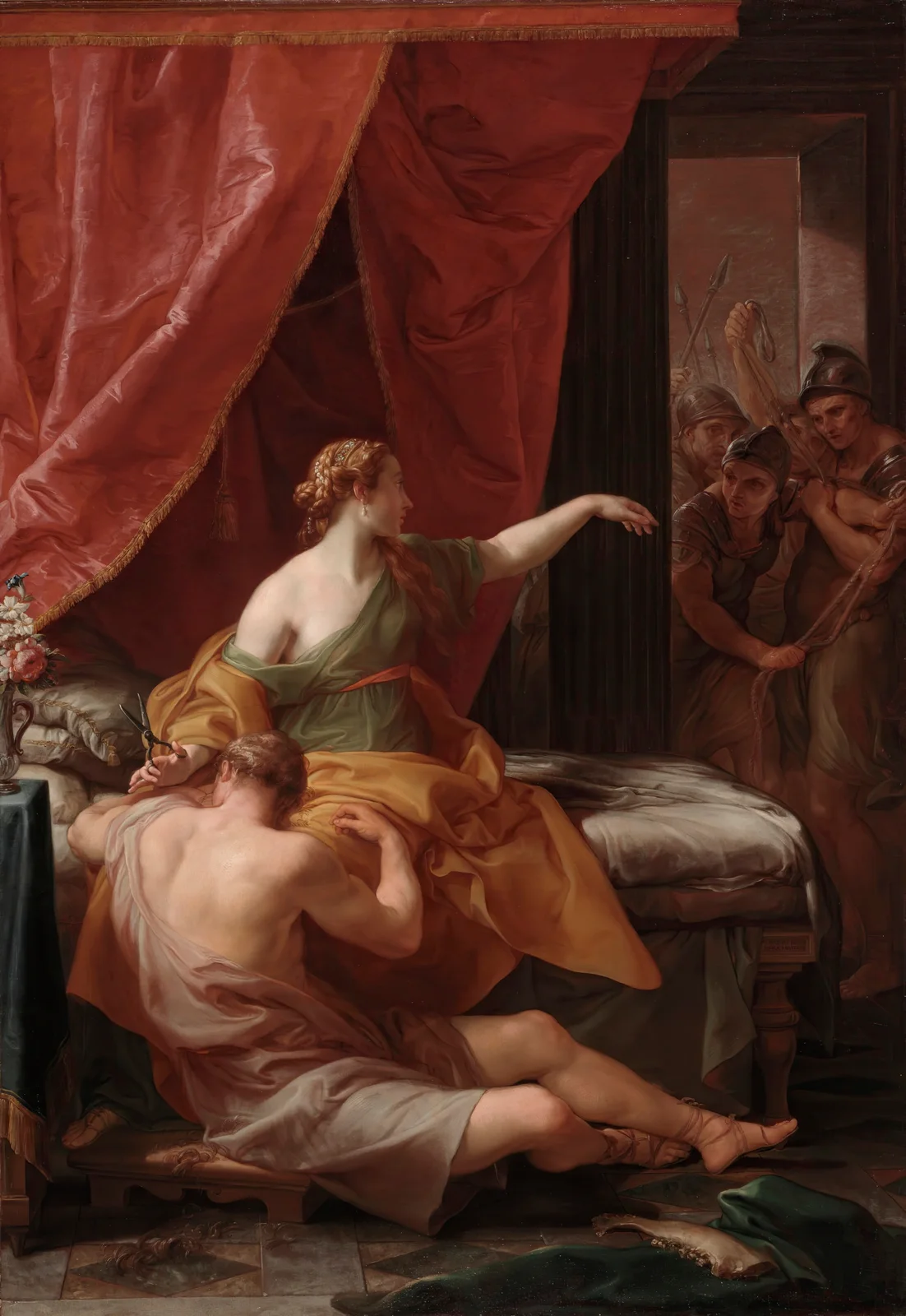 Samson and Delilah av Pompeo Batoni