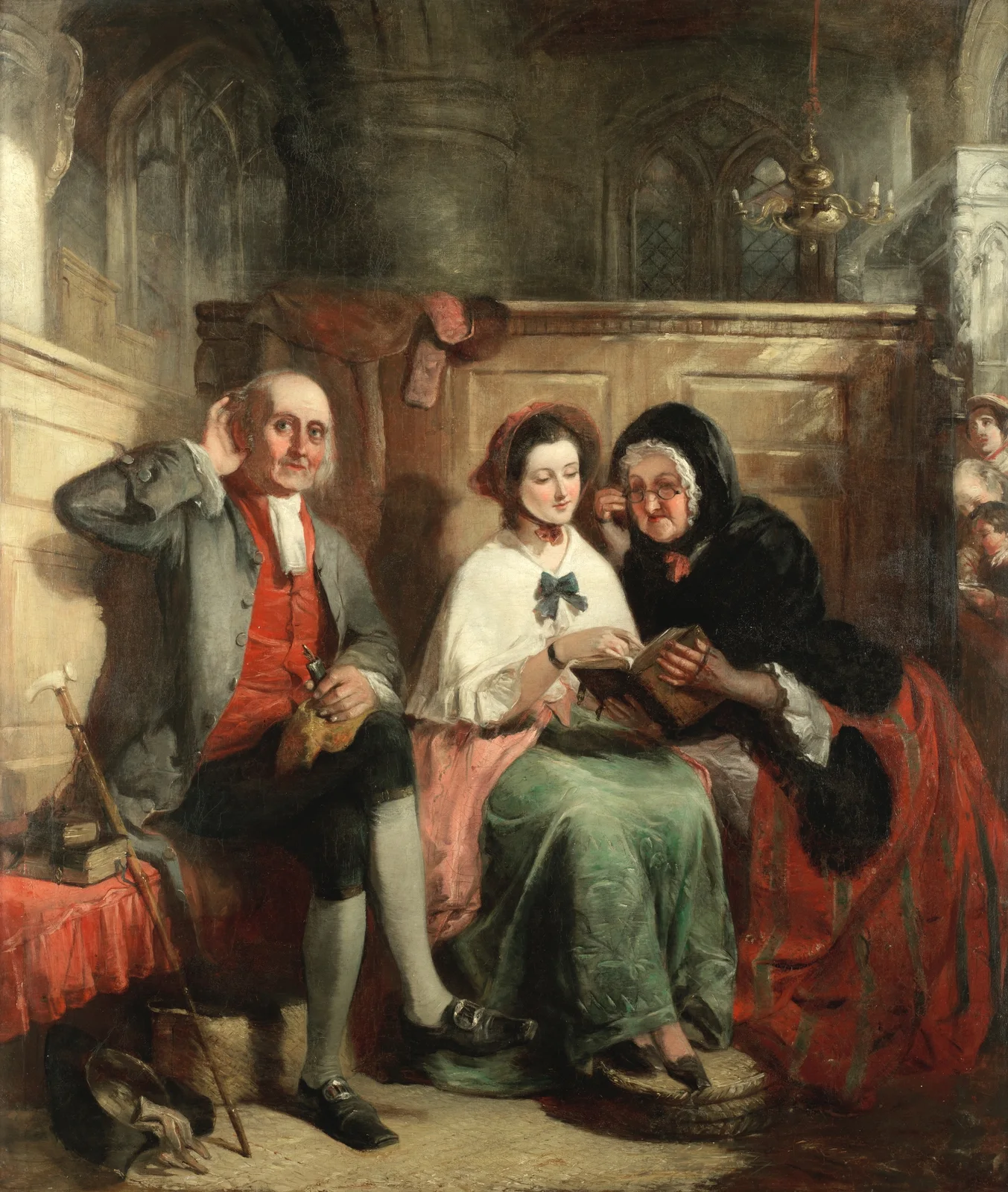 Following the sermon av William Powell Frith