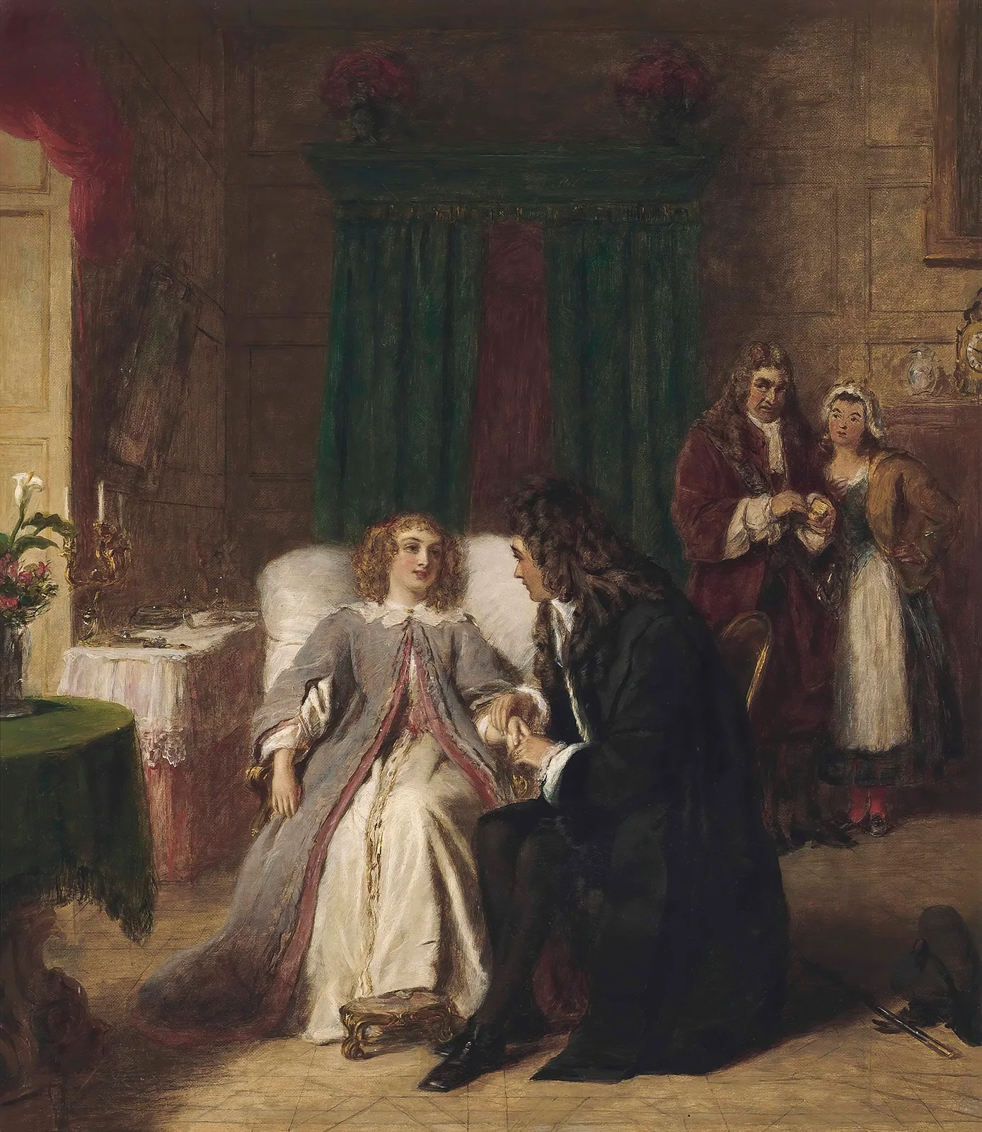 La malade imaginaire av William Powell Frith
