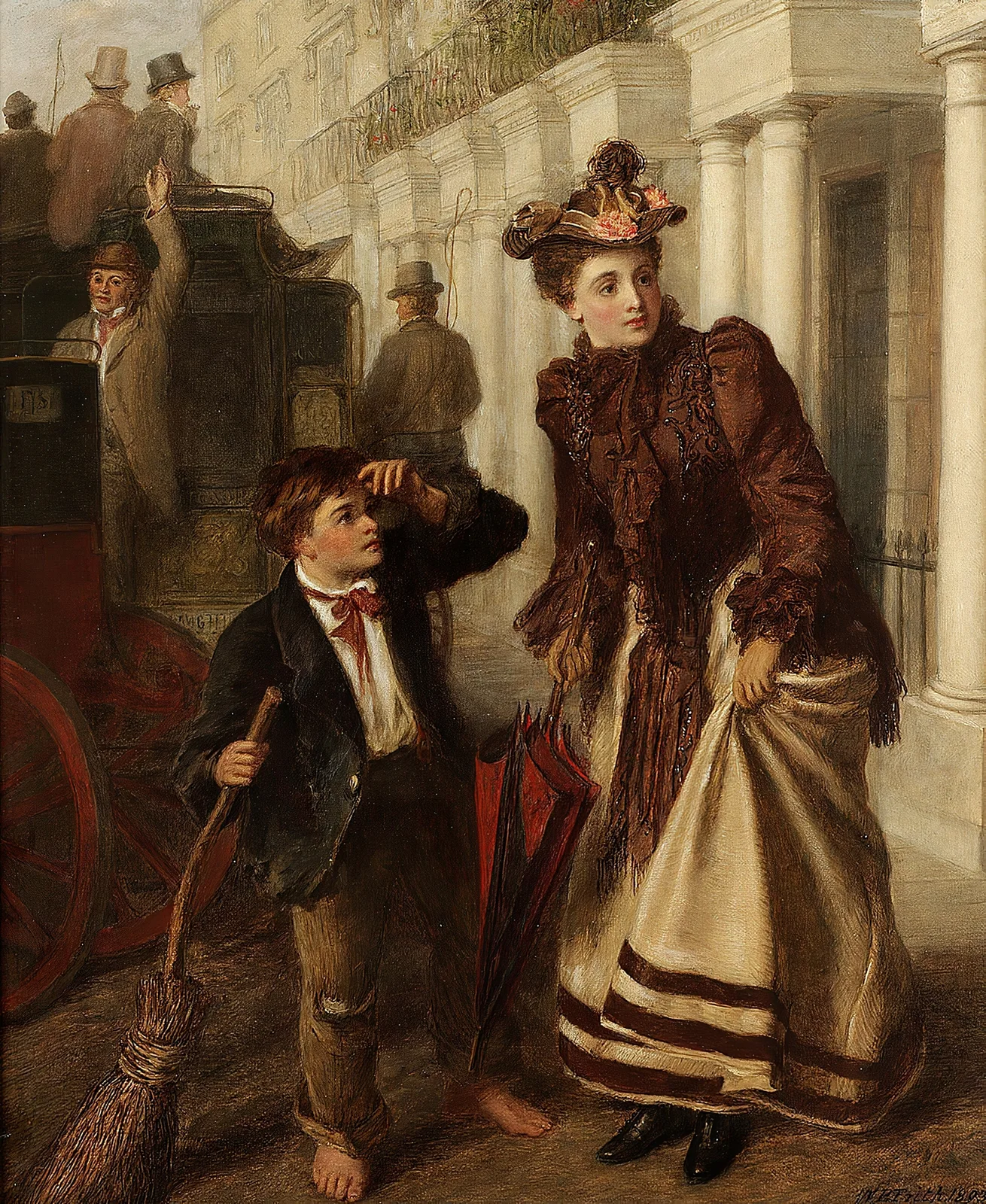The Crossing Sweeper av William Powell Frith