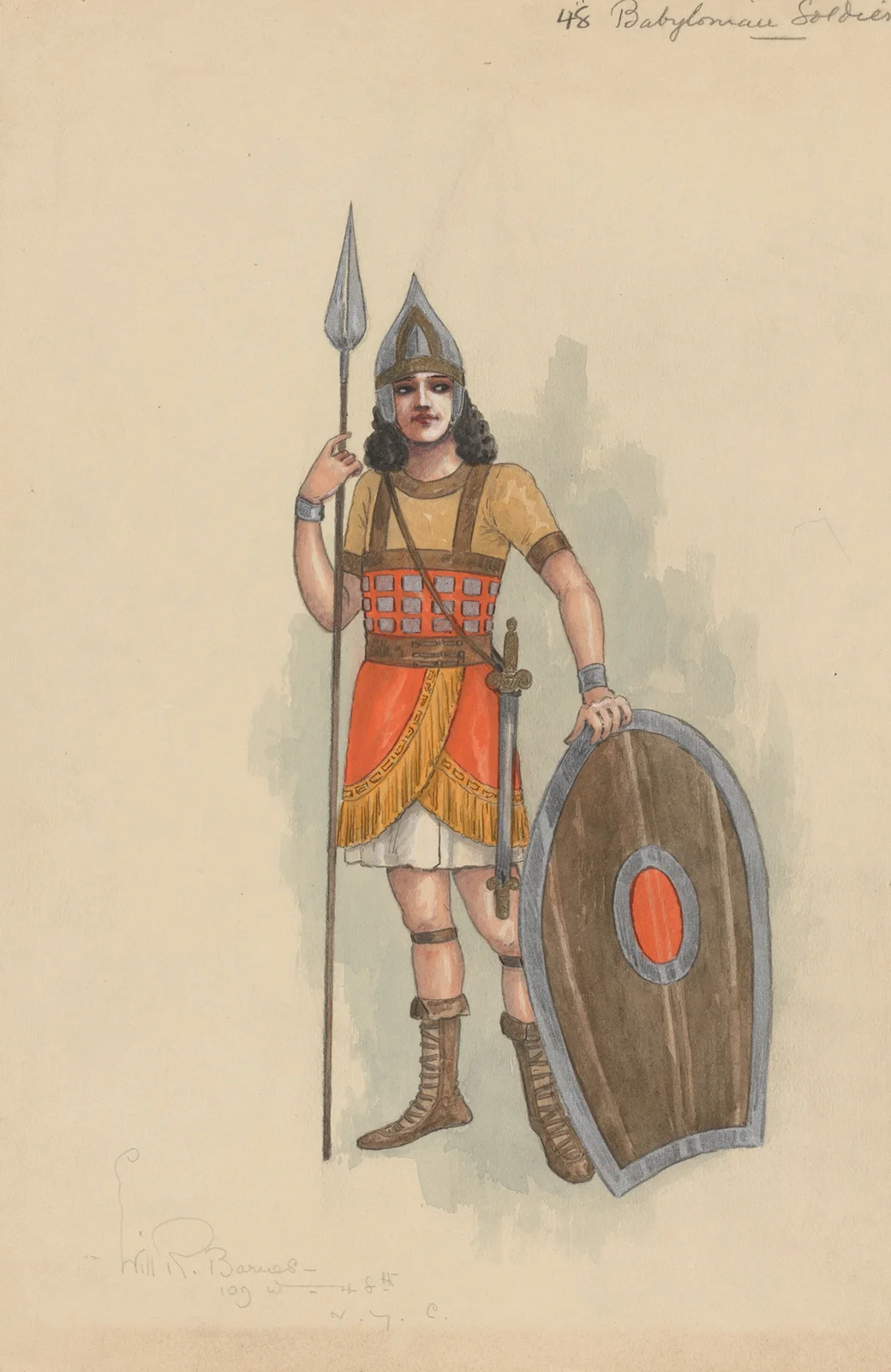 Babylonian Soldiers av Will R. Barnes