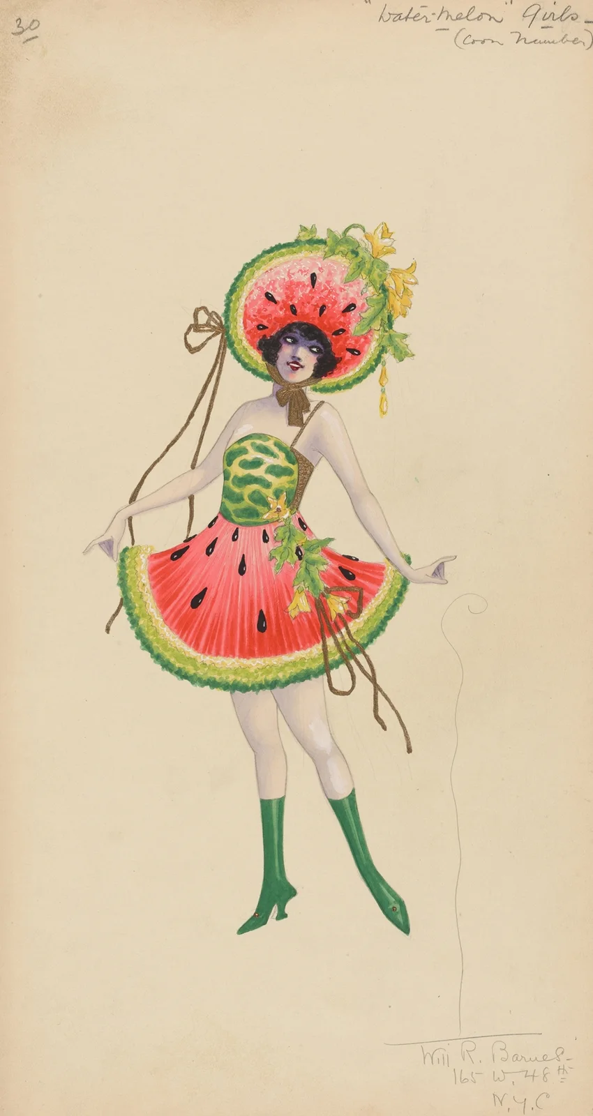 Watermelon-Girls (Coon Number) av Will R. Barnes