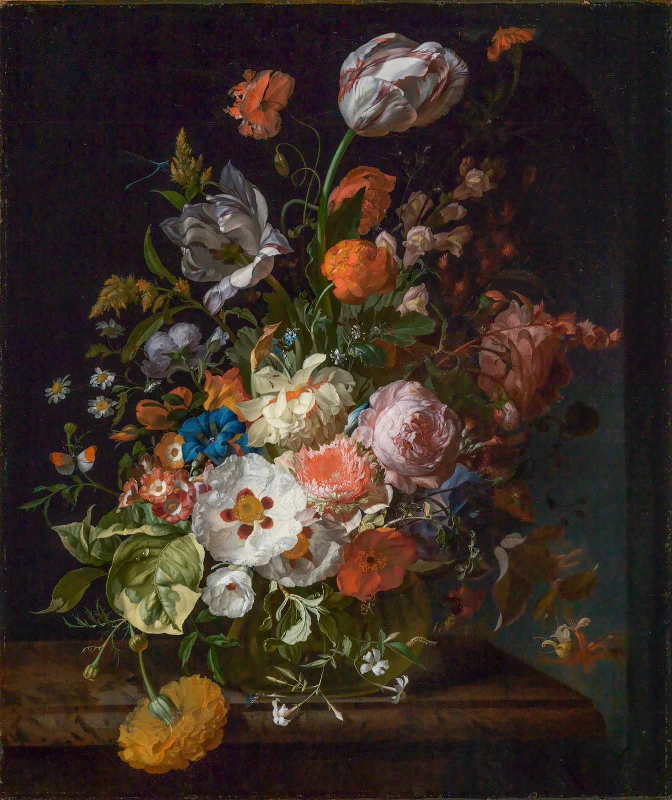 Blumenstrauß av Rachel Ruysch