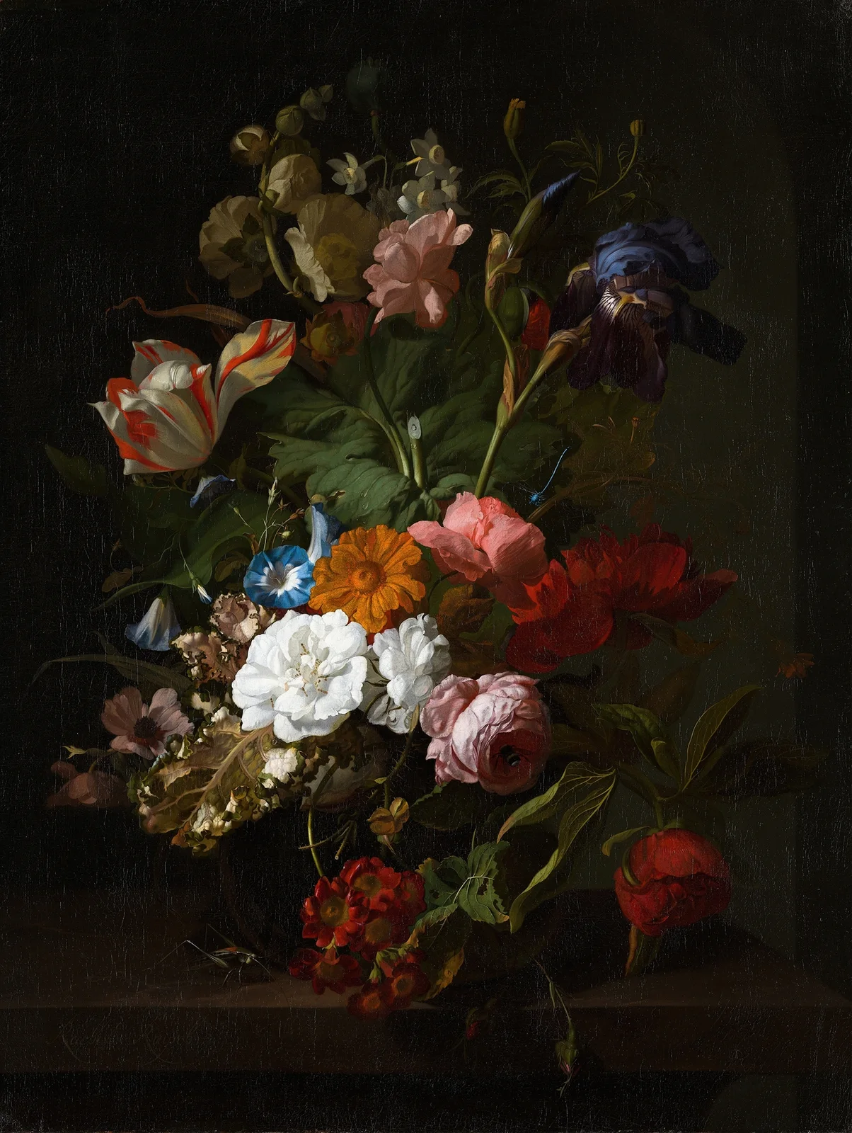 Vase with Flowers av Rachel Ruysch