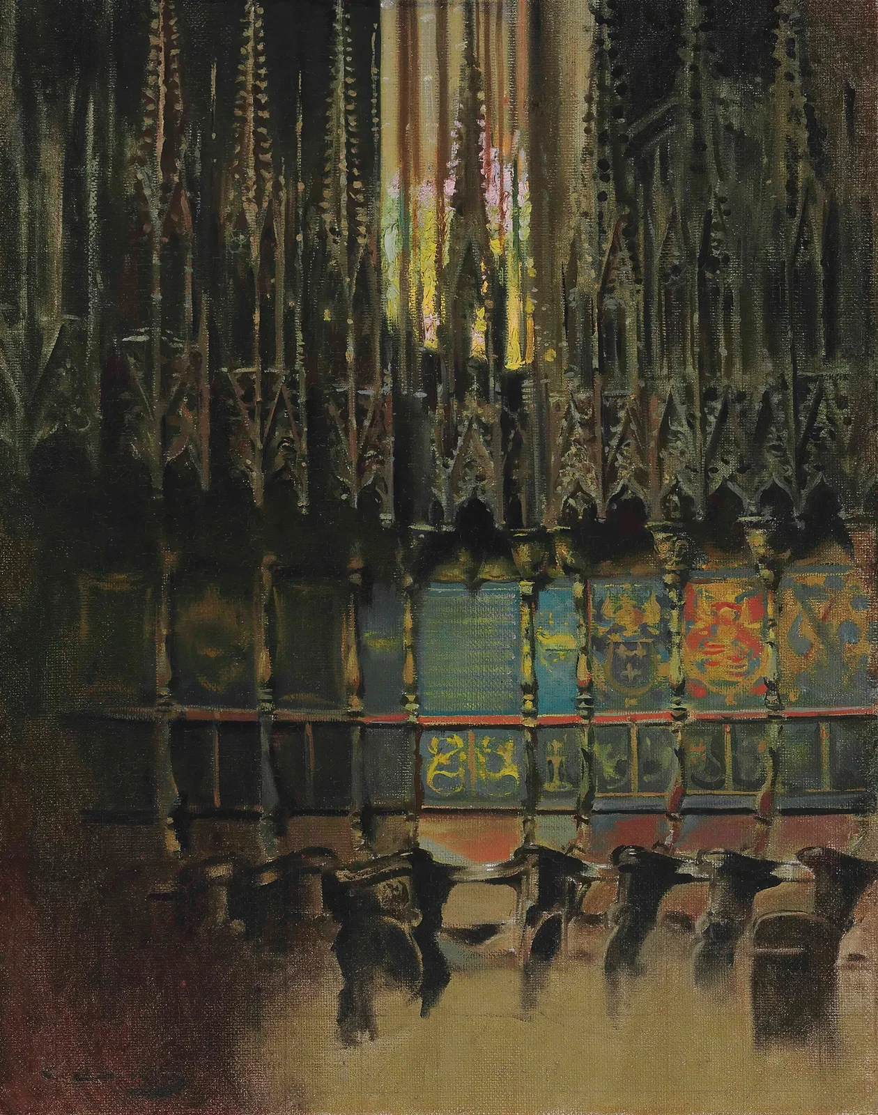 Cathedral Interior av Ramón Casas