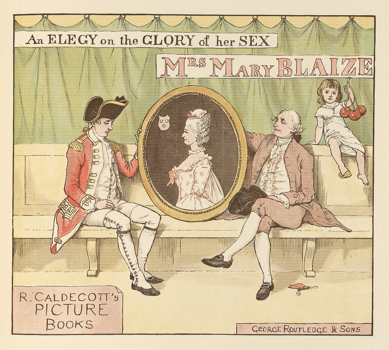 Mrs Mary Blaize Pl.1 av Randolph Caldecott