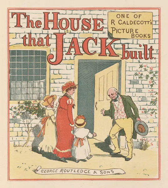 The House that Jack Built Pl.1 av Randolph Caldecott