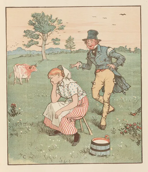 The House that Jack Built Pl.7 av Randolph Caldecott