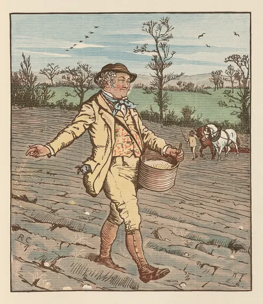 The House that Jack Built Pl.9 av Randolph Caldecott