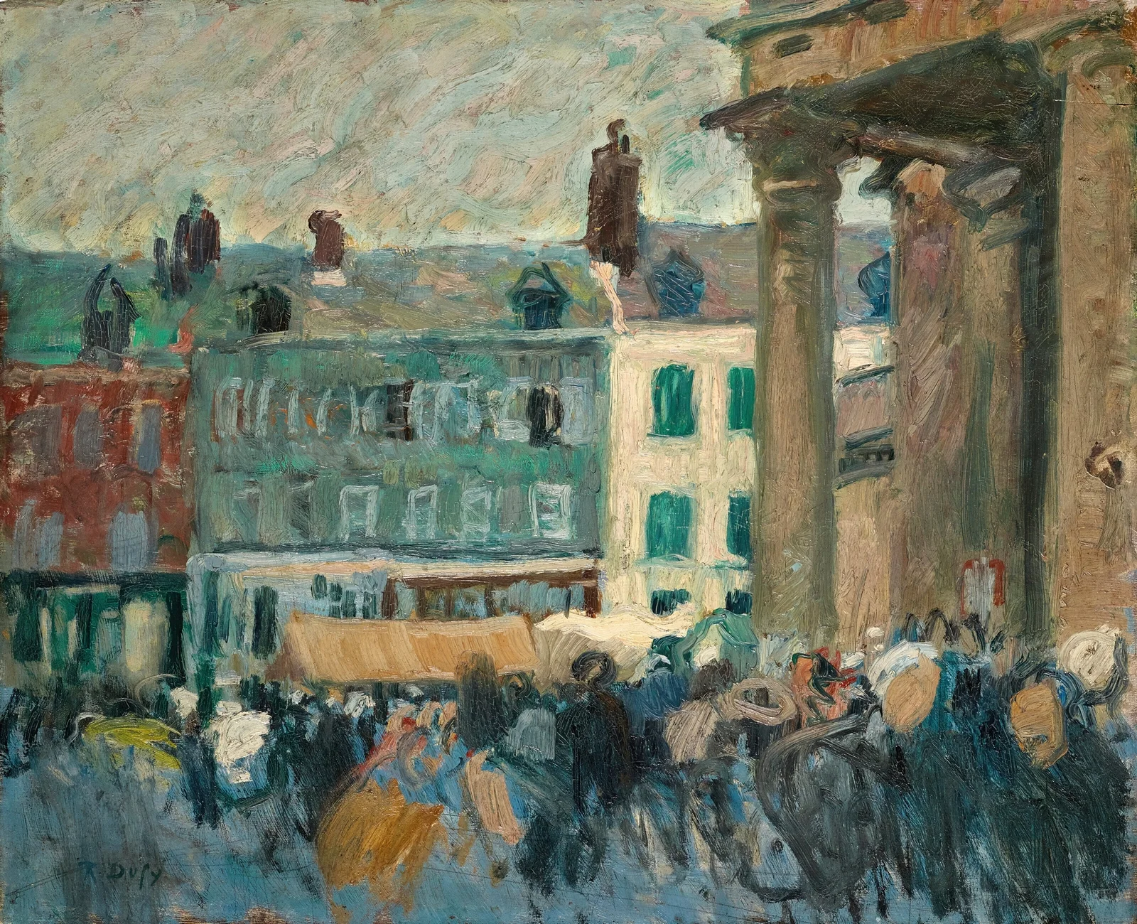 Dans la rue av Raoul Dufy
