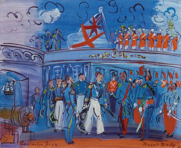 D’après Constantin Guys av Raoul Dufy