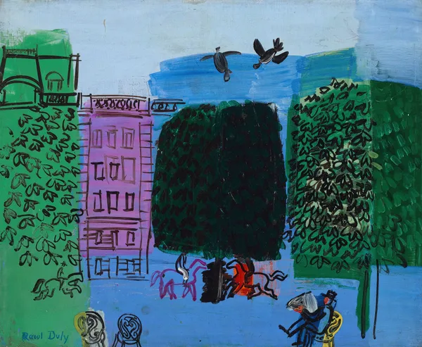 L’avenue du bois av Raoul Dufy