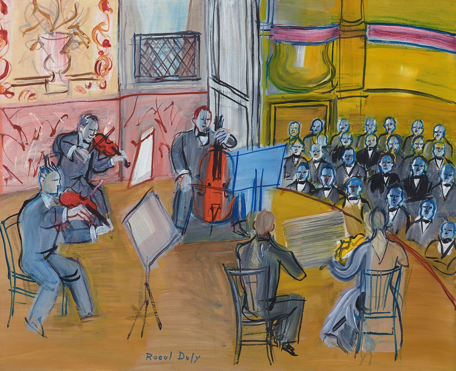 Le Quintette av Raoul Dufy