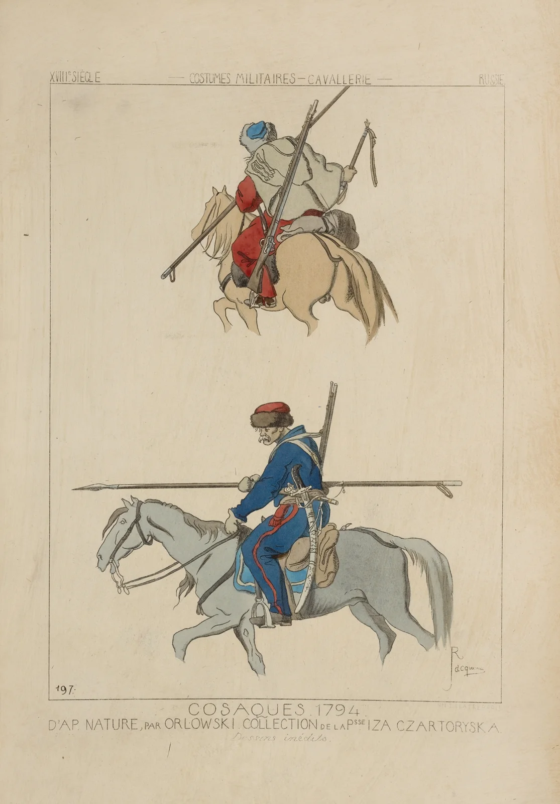 Cosaques 1794 av Raphaël Jacquemin