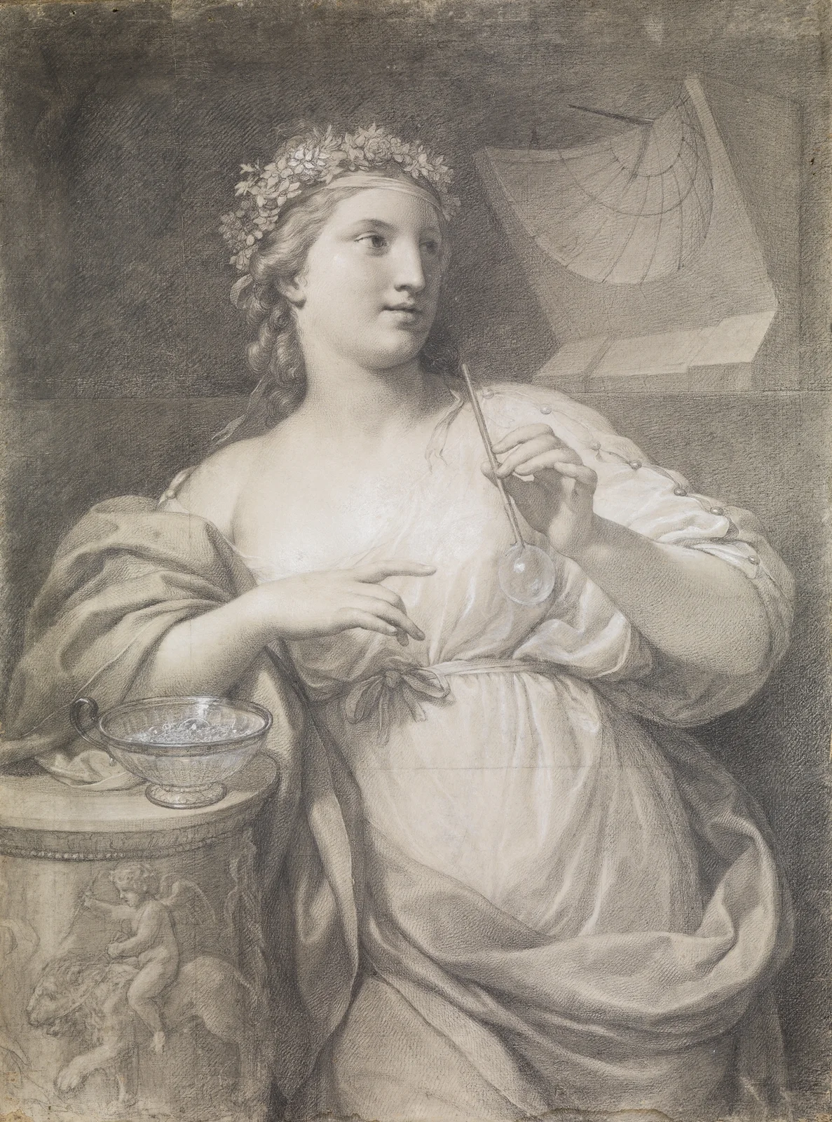 Griechische Tänzerin av Anton Raphael Mengs