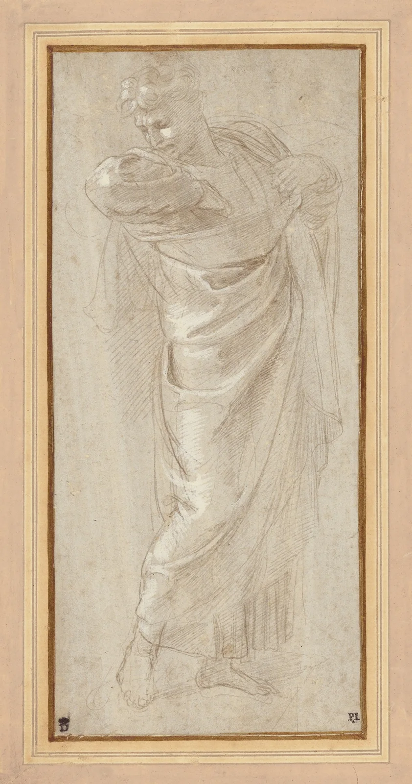Saint Paul Rending His Garments av Raphael