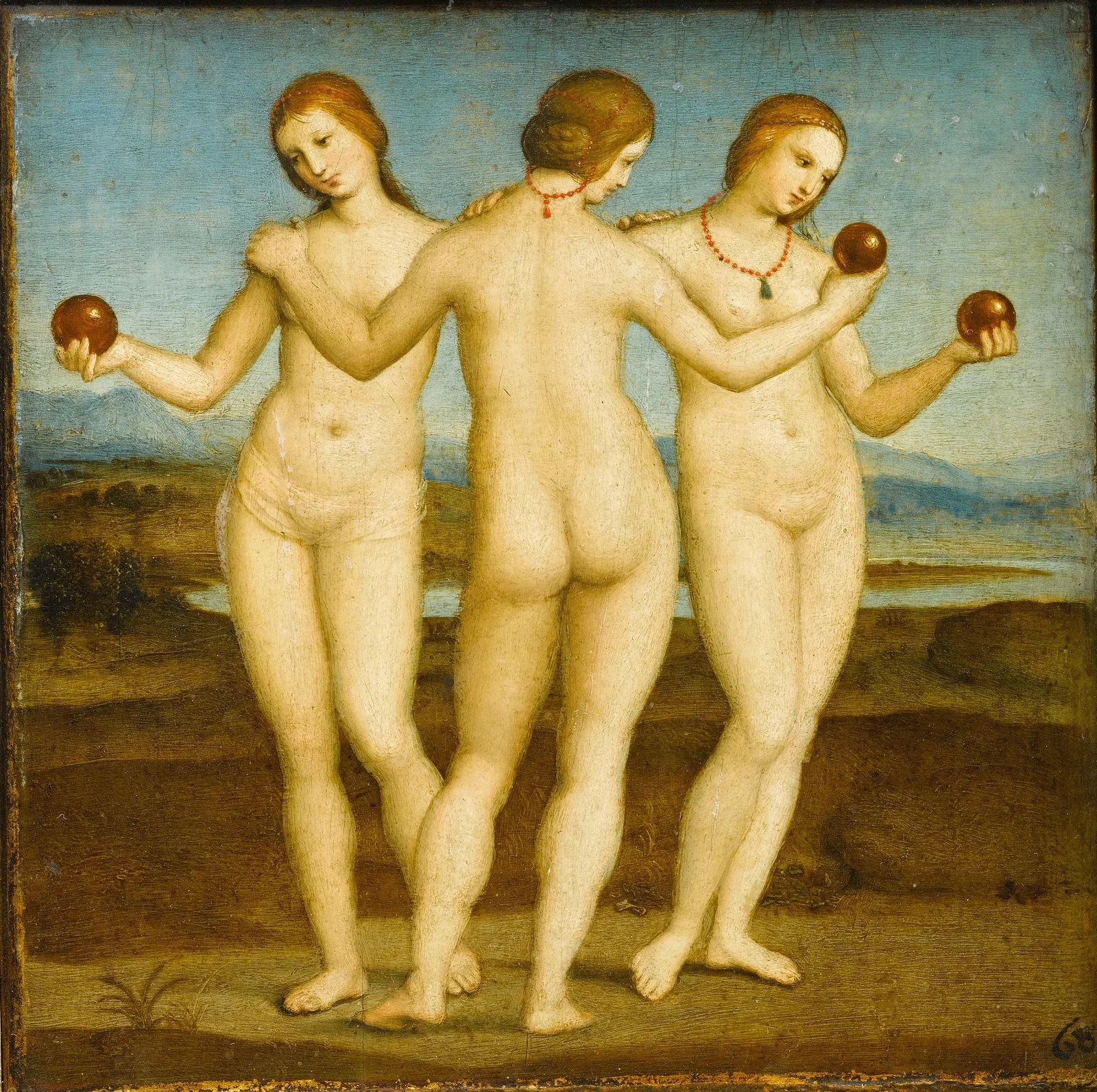 The Three Graces av Raphael