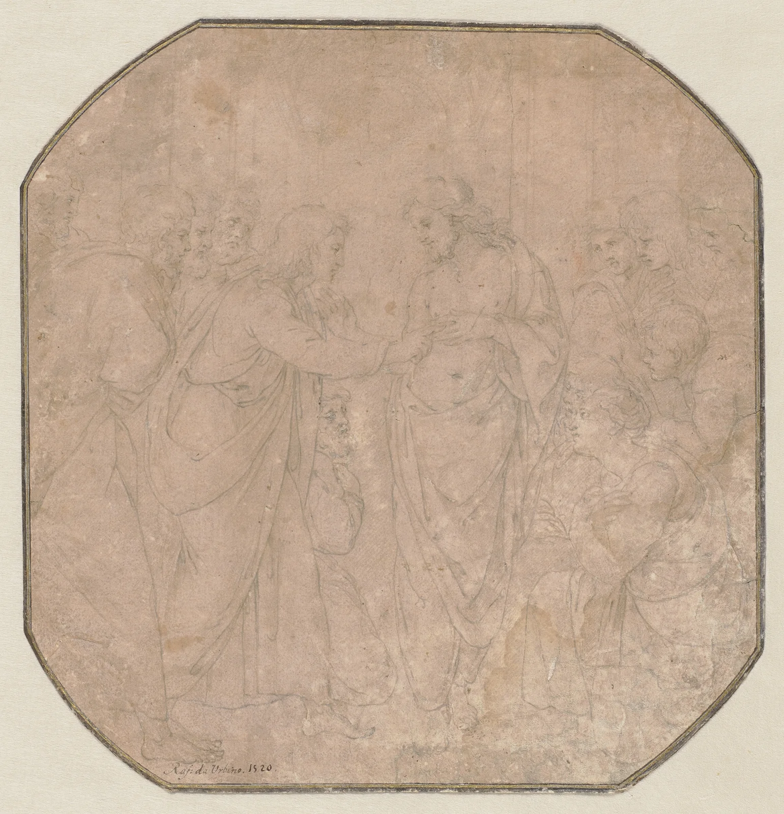 The unbelieving Thomas av Raphael