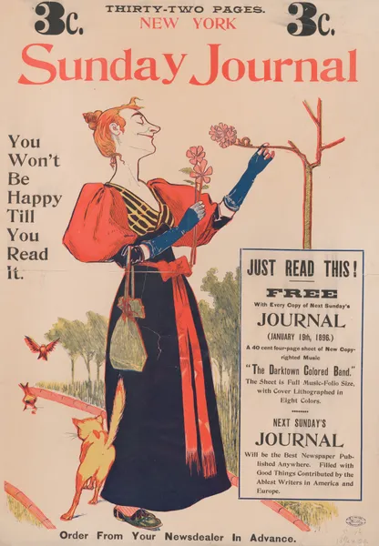New York Sunday Journal. You won’t be happy till you read it. av George Reiter Brill