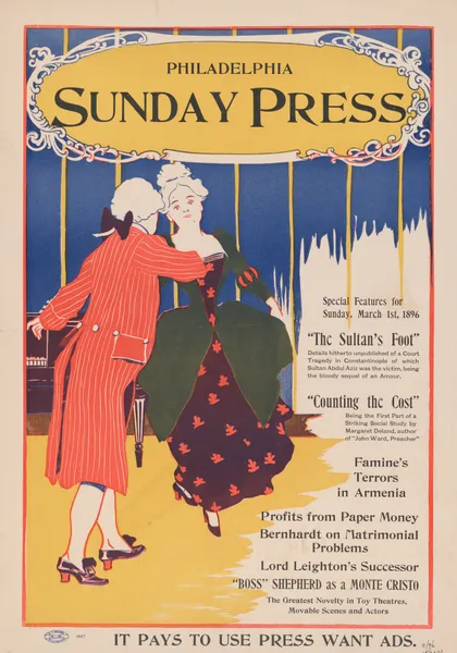 Special features for Sunday, March 1st, 1896. av George Reiter Brill