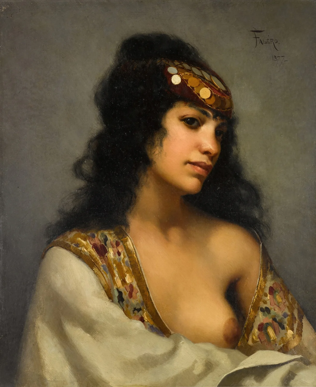 Odalisque av Luis Ricardo Falero