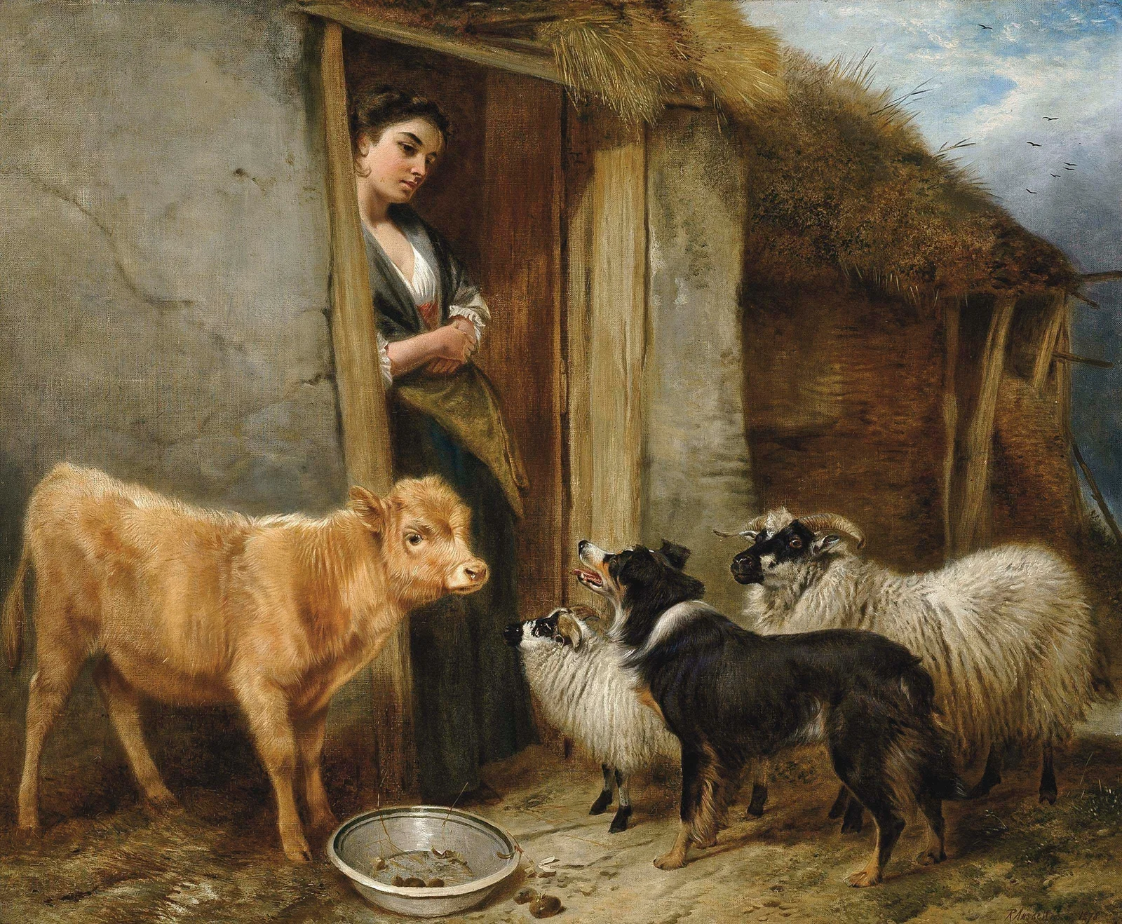 The shepherd’s home av Richard Ansdell