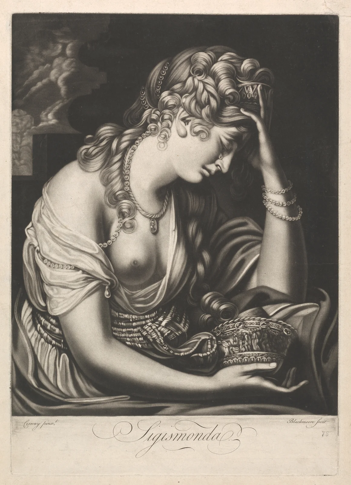 Sigismonda av Richard Cosway