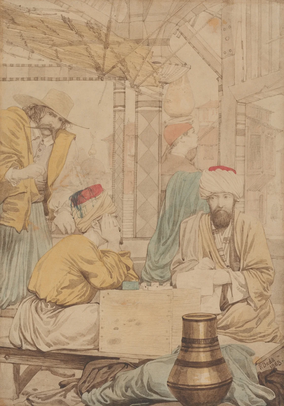 Eastern Letter Writer av Richard Dadd