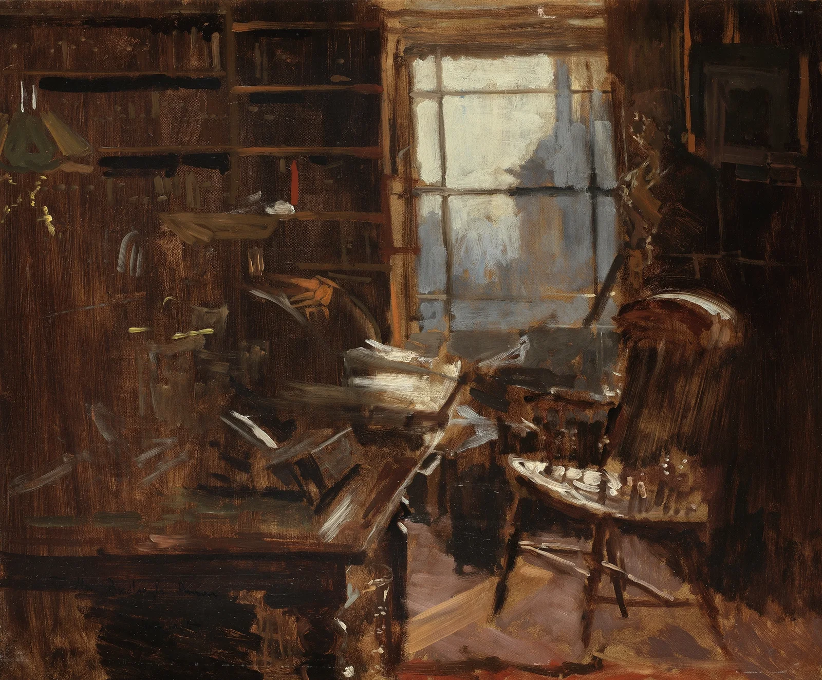 Charles Bradlaugh’s Study av Walter Richard Sickert